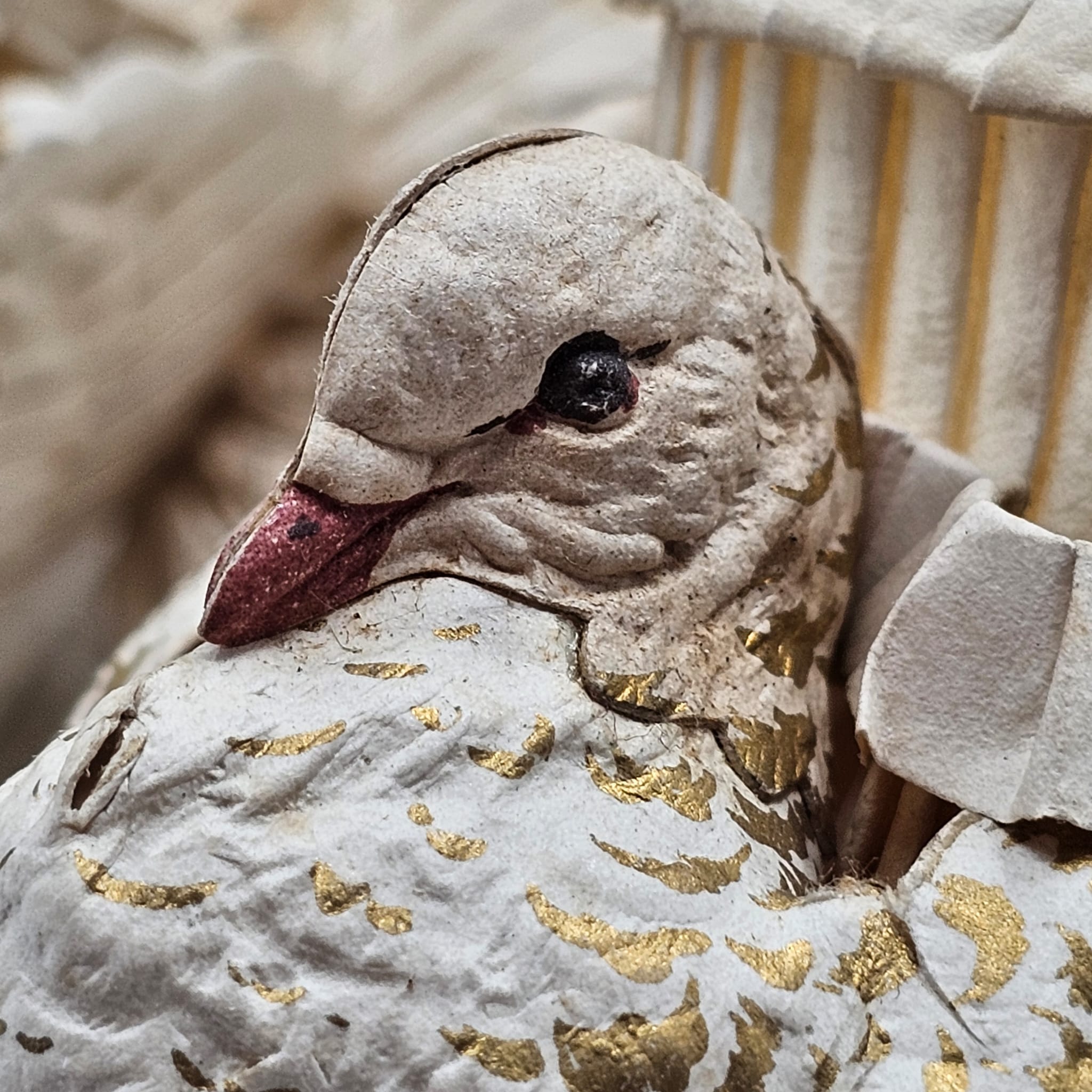 Victorian Turtle Dove Wedding Favours