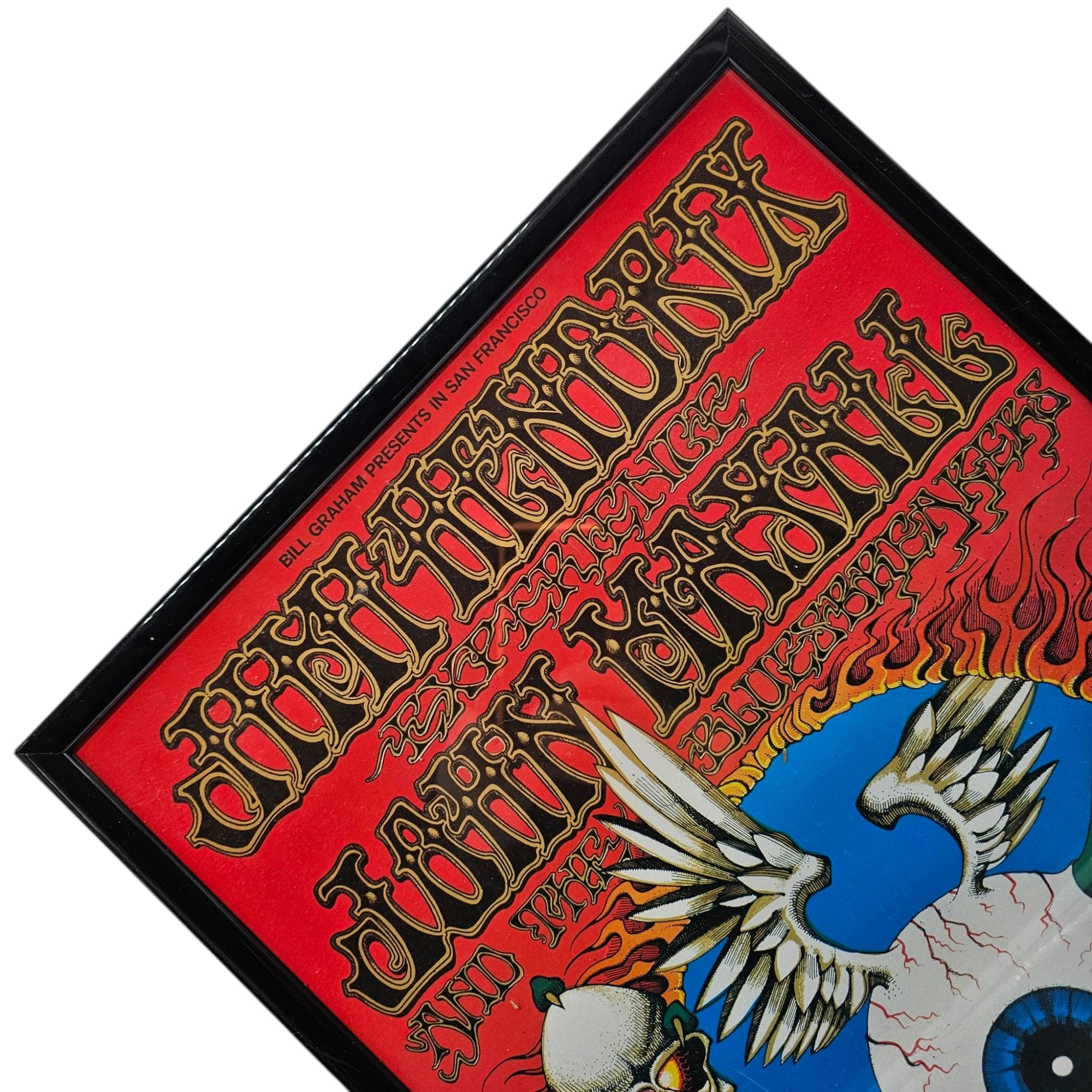 Jimi Hendrix Flying Eyeball Poster (2nd Print) – Home Alchemy