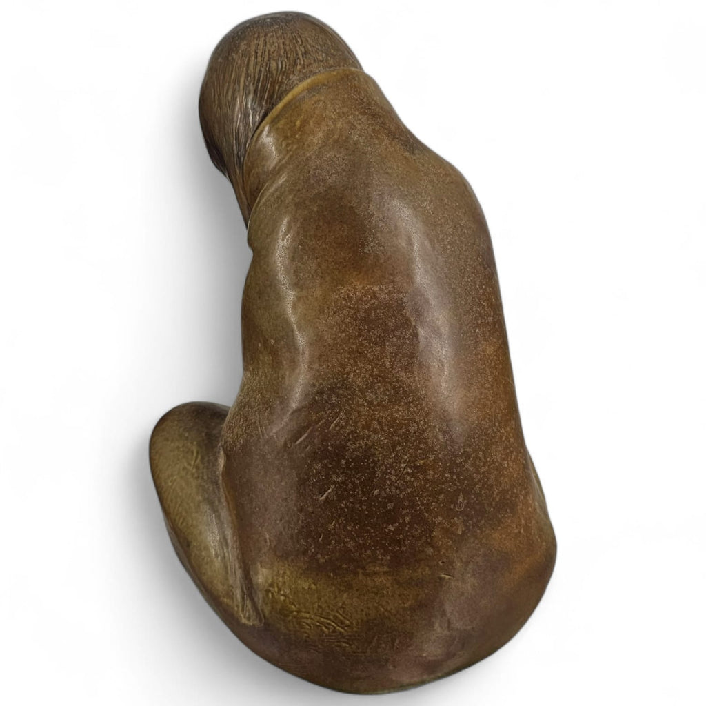 Lladro Eskimo Girl Sleeping Inuit Figure