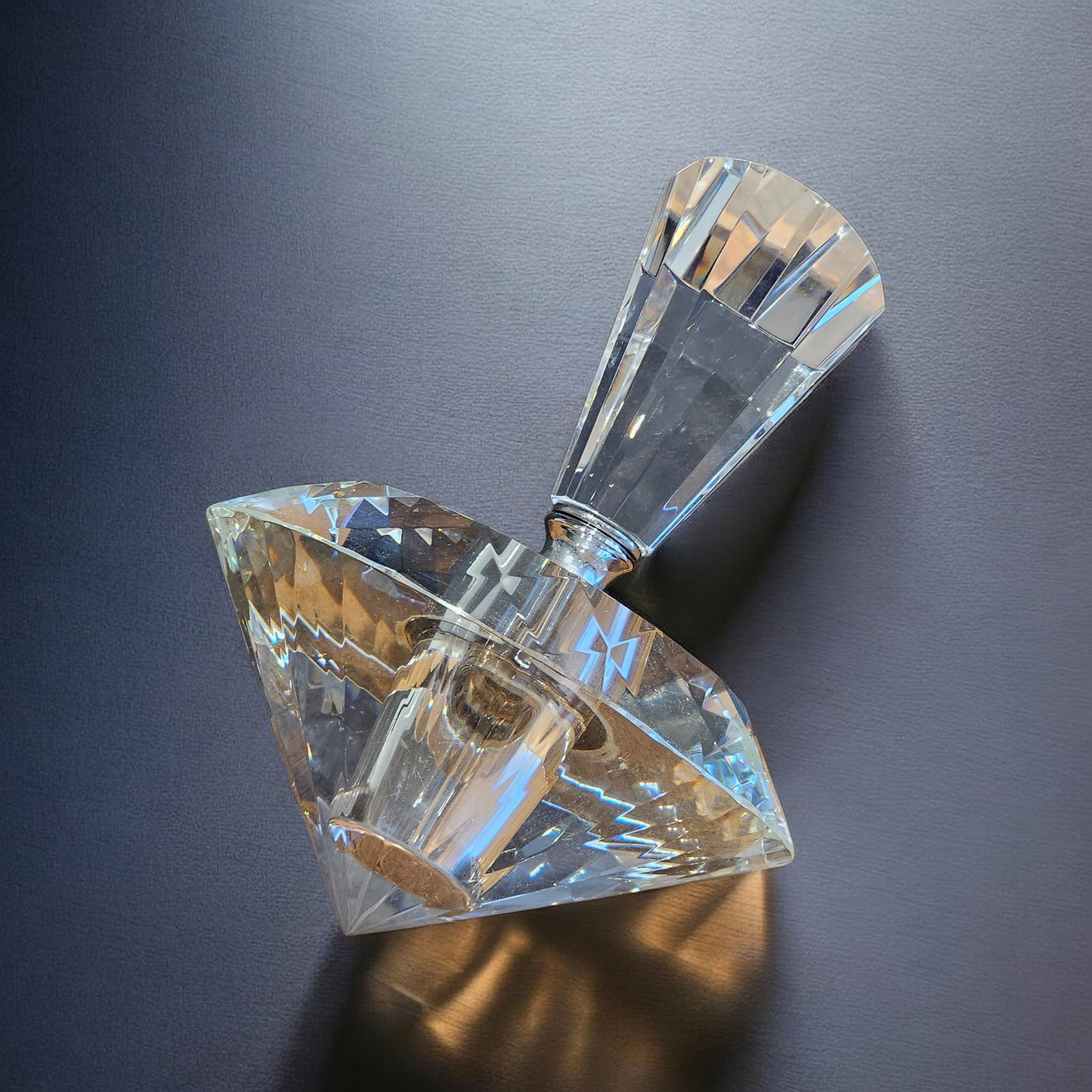 Cut Glass Scent Bottle