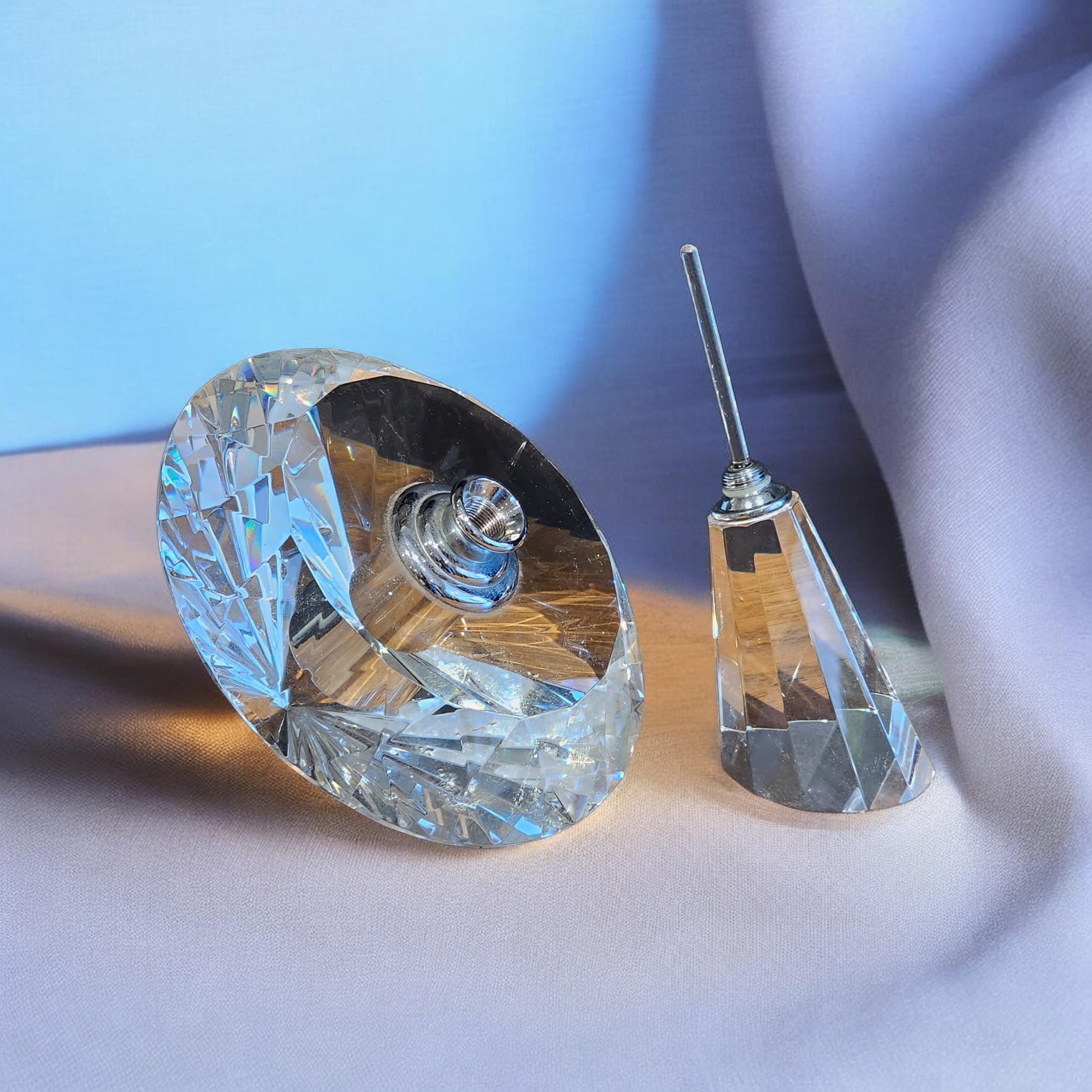 Cut Glass Scent Bottle