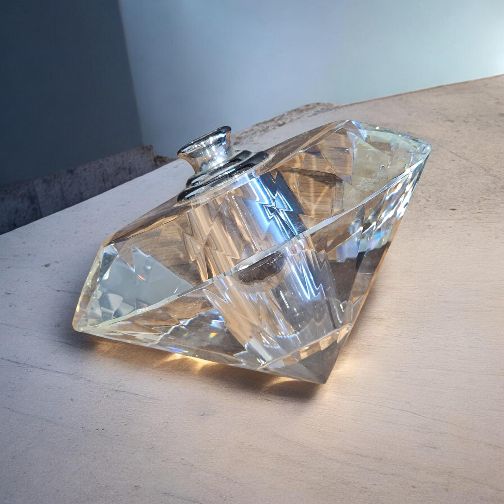 Cut Glass Scent Bottle