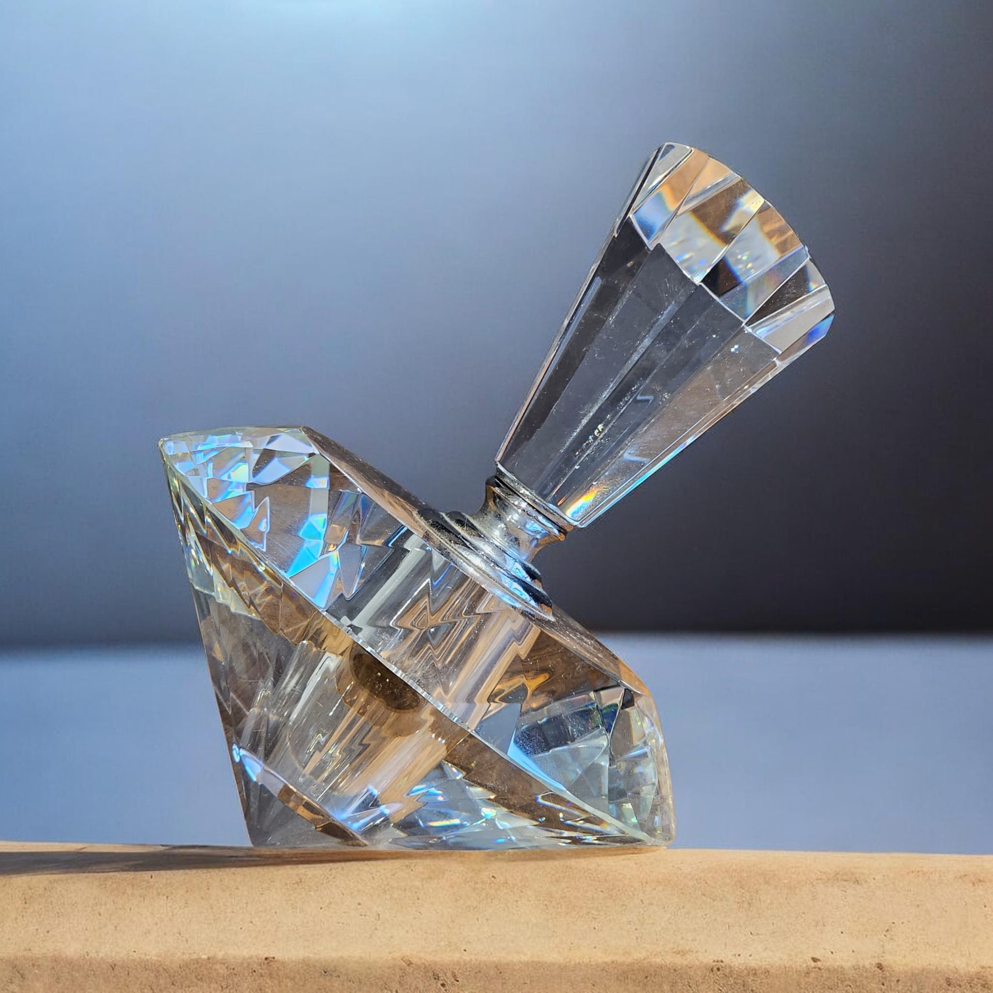 Cut Glass Scent Bottle