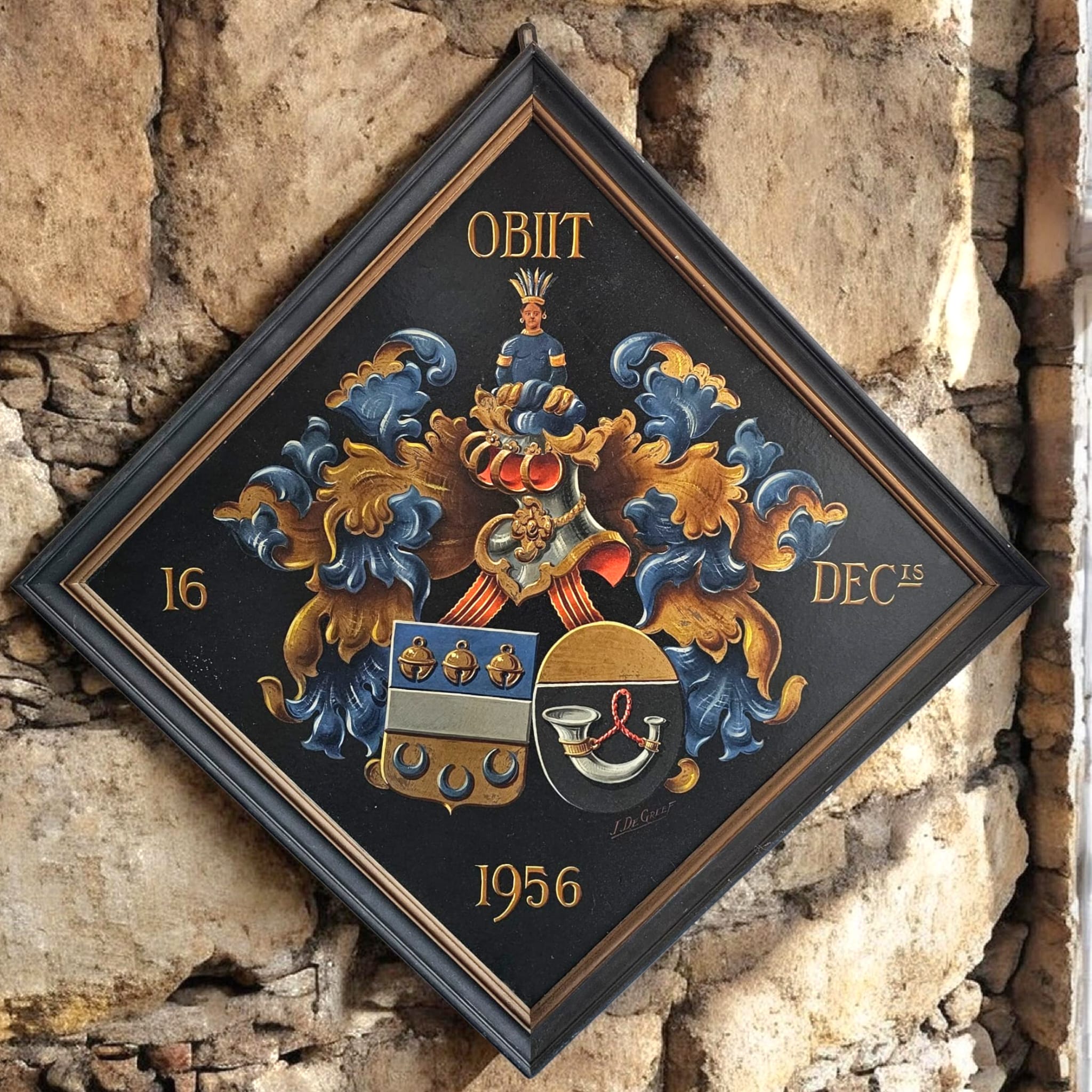 Dutch Funerary Hatchment (1956)