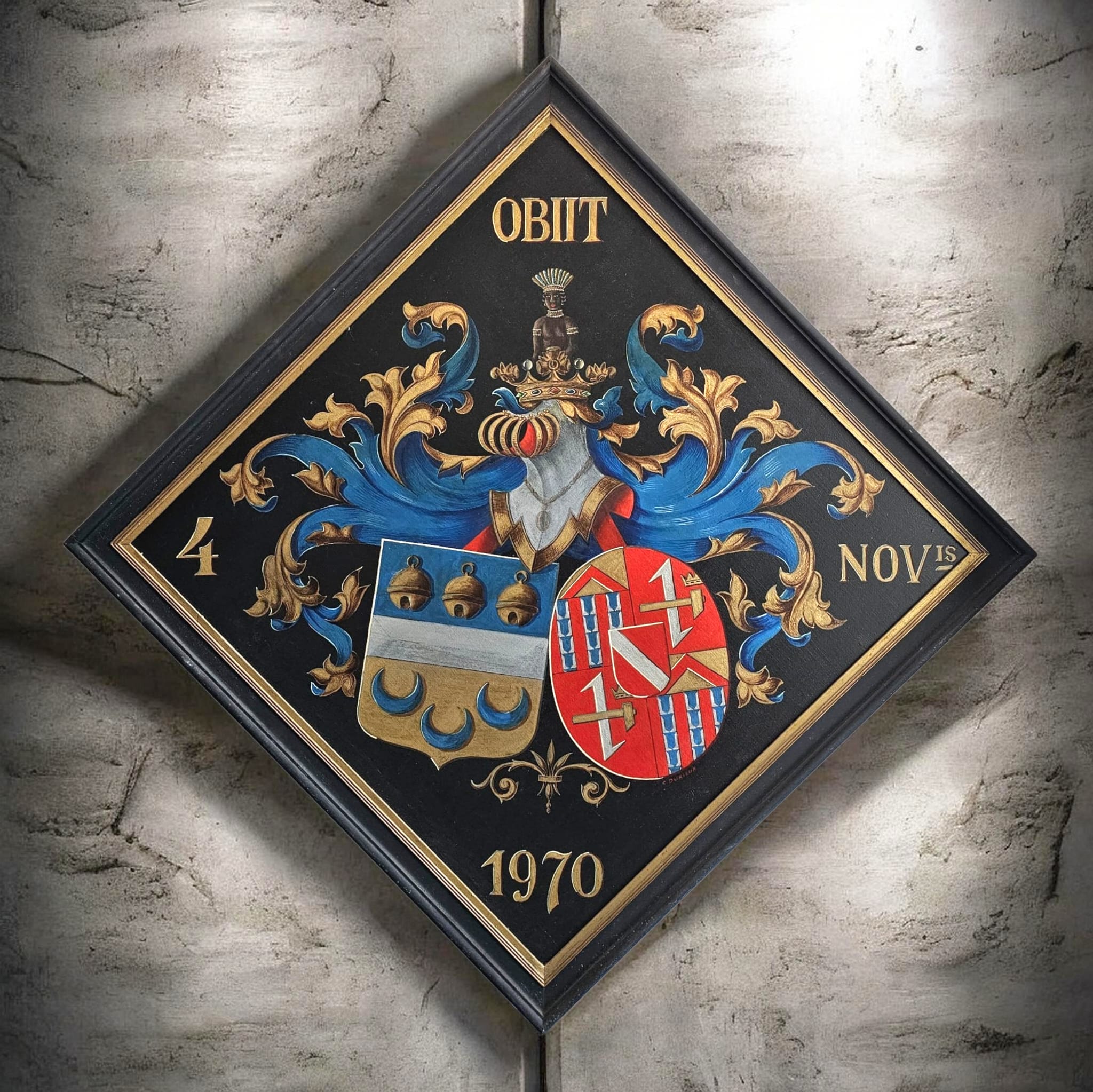 Dutch Funerary Hatchment (1970)