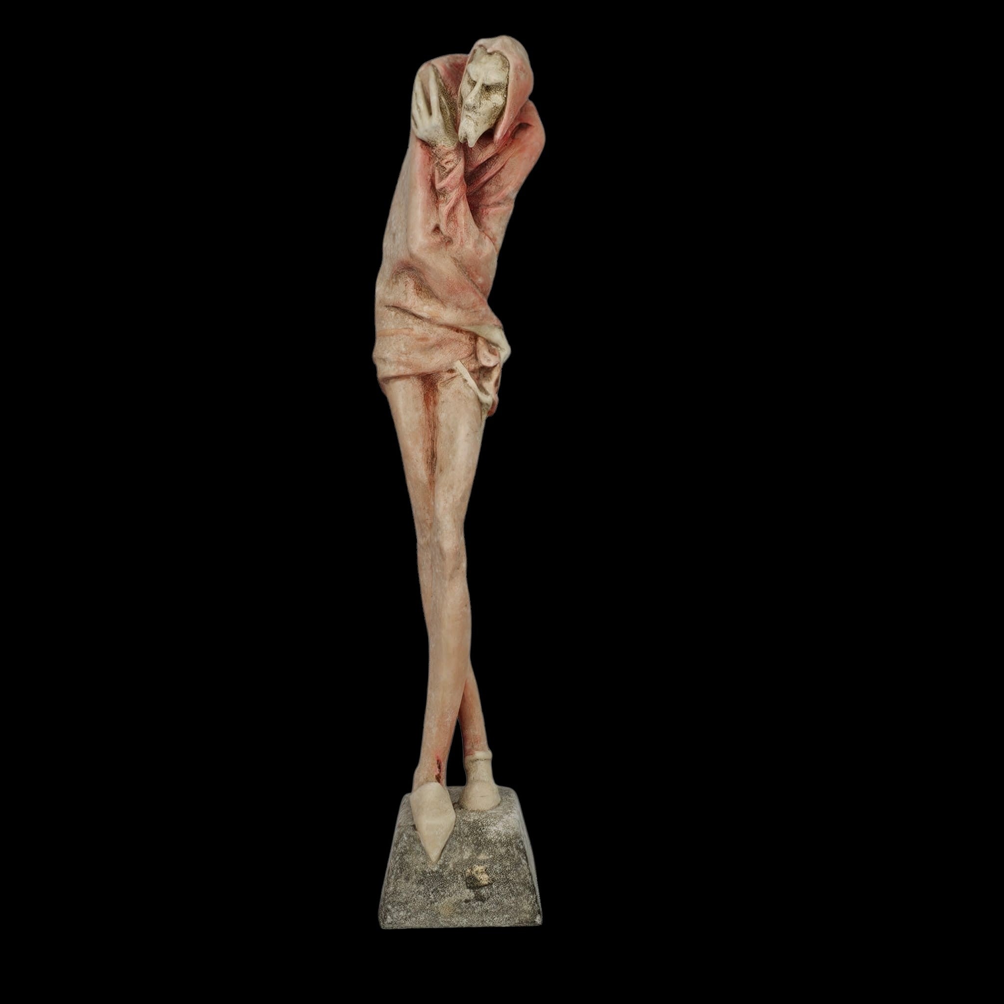 Mephistopheles Polychrome Sculpture after Jacques-Louis Gautier