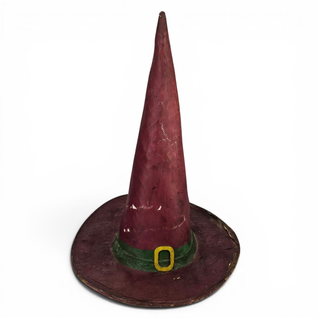 Vintage Papier-Mache Theatrical Witches Hat