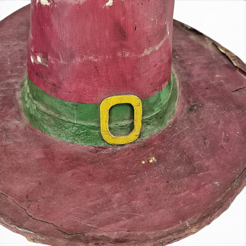 Vintage Papier-Mache Theatrical Witches Hat