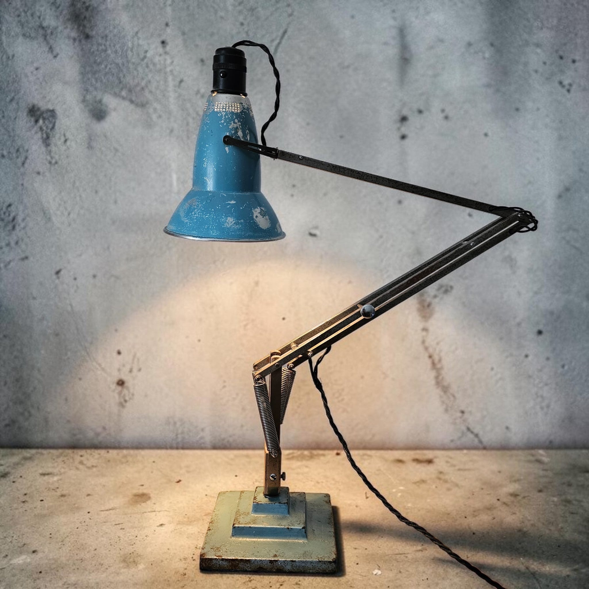 Herbert Terry 3 Step Anglepoise 1227 Desk Lamp