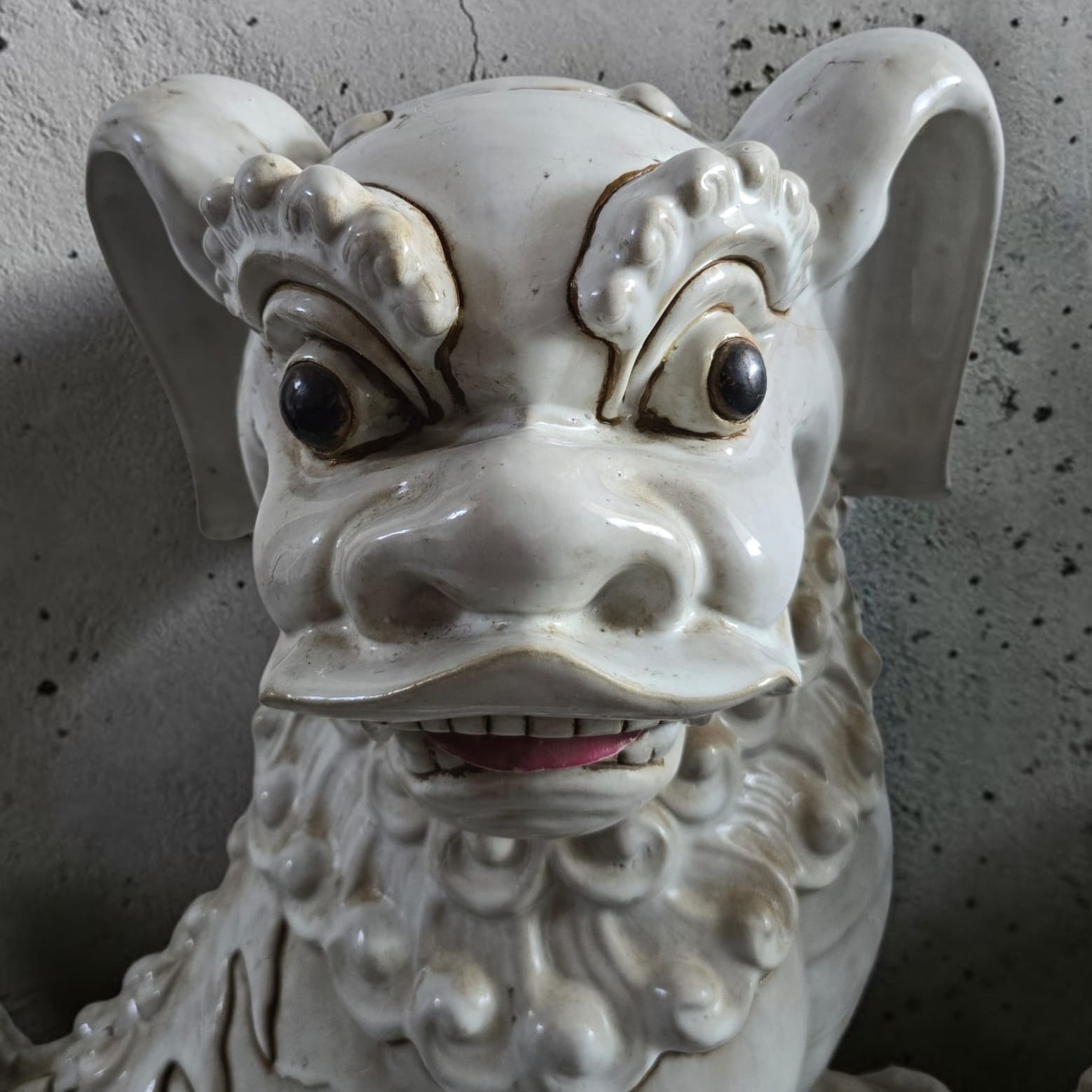 Ceramic Temple Guardian Lions (Shishi)