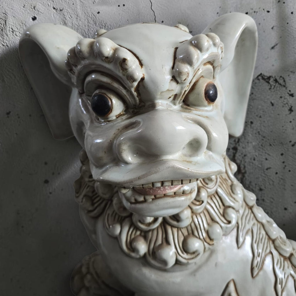 Ceramic Temple Guardian Lions (Shishi)