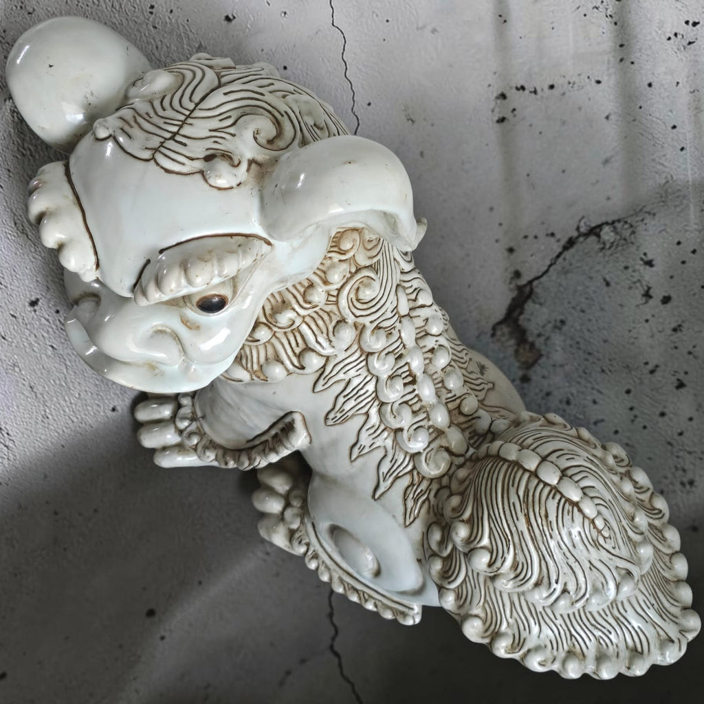 Ceramic Temple Guardian Lions (Shishi)