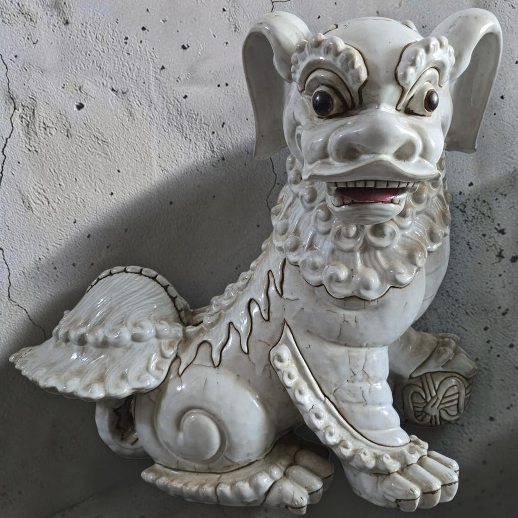 Ceramic Temple Guardian Lions (Shishi)