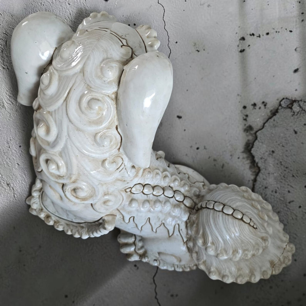 Ceramic Temple Guardian Lions (Shishi)