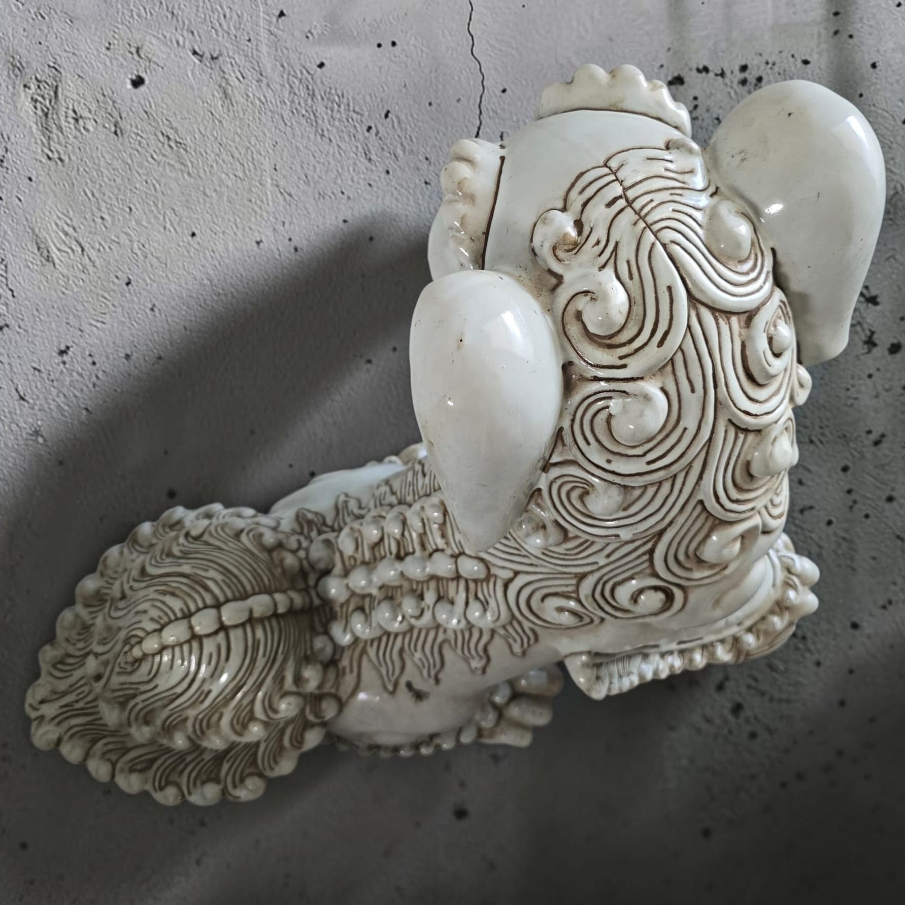 Ceramic Temple Guardian Lions (Shishi)