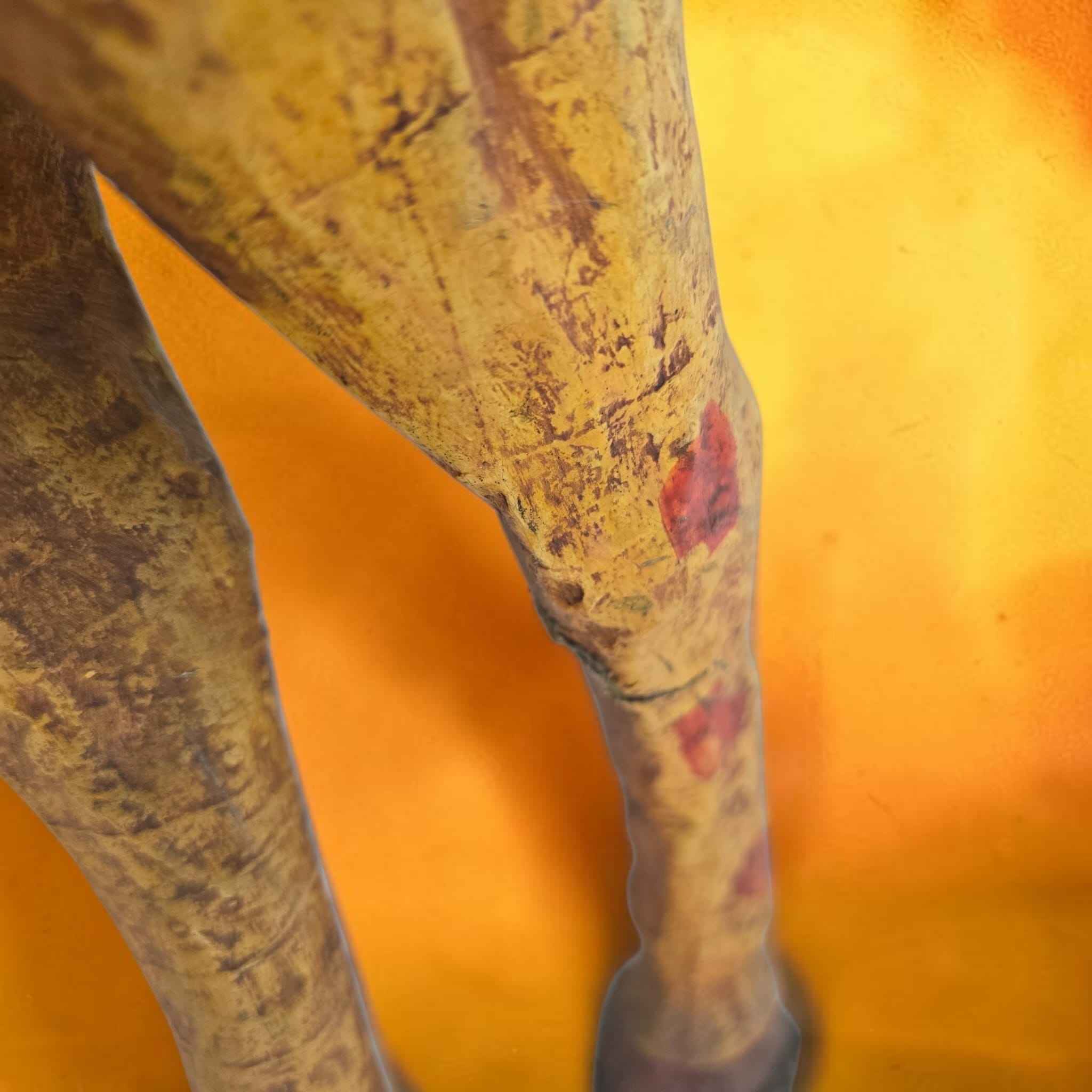 Folk Art Papier-mache Giraffe