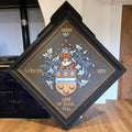 Belgian Funerary Hatchment - Van den Hecke - 1926