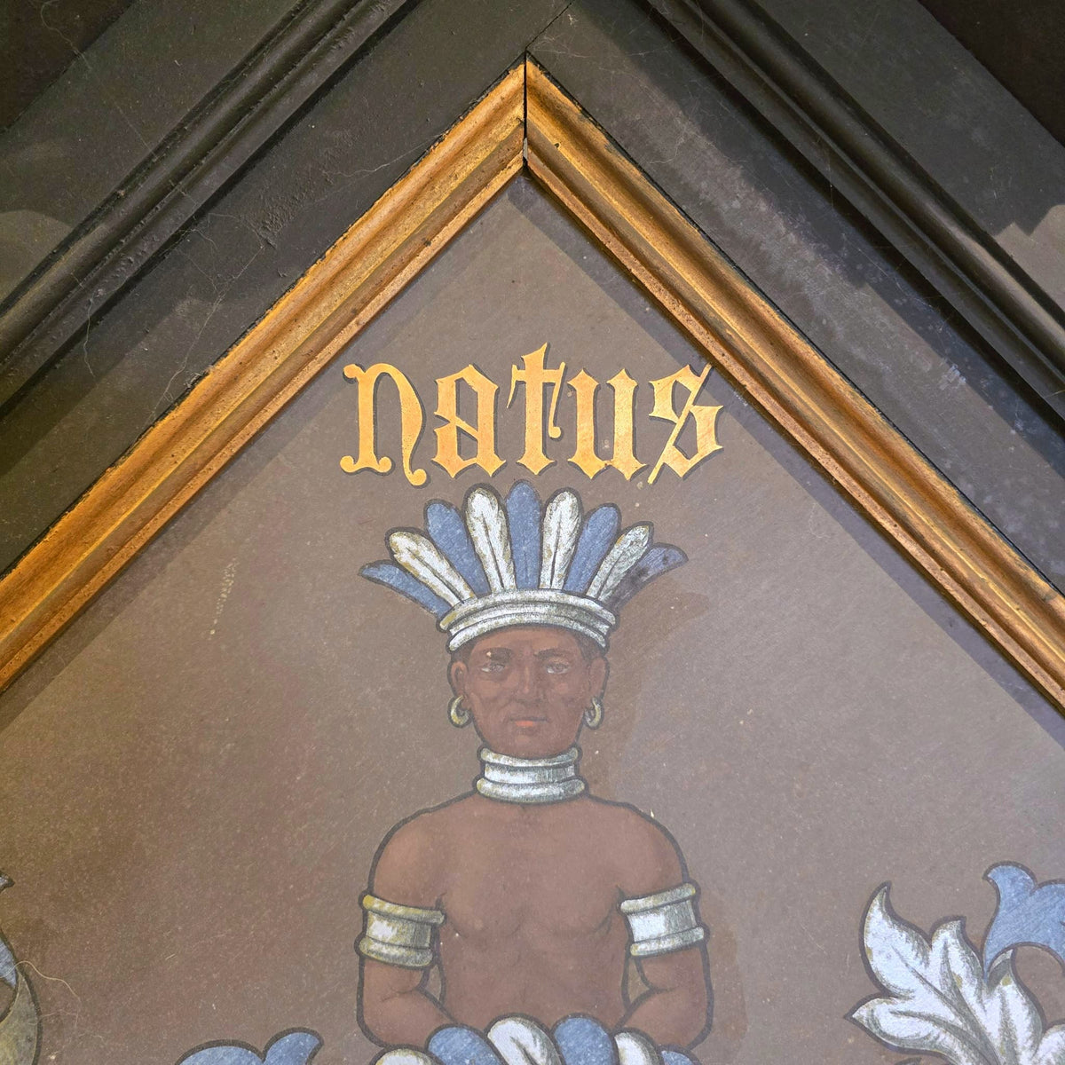 Belgian Funerary Hatchment - Van den Hecke - 1926