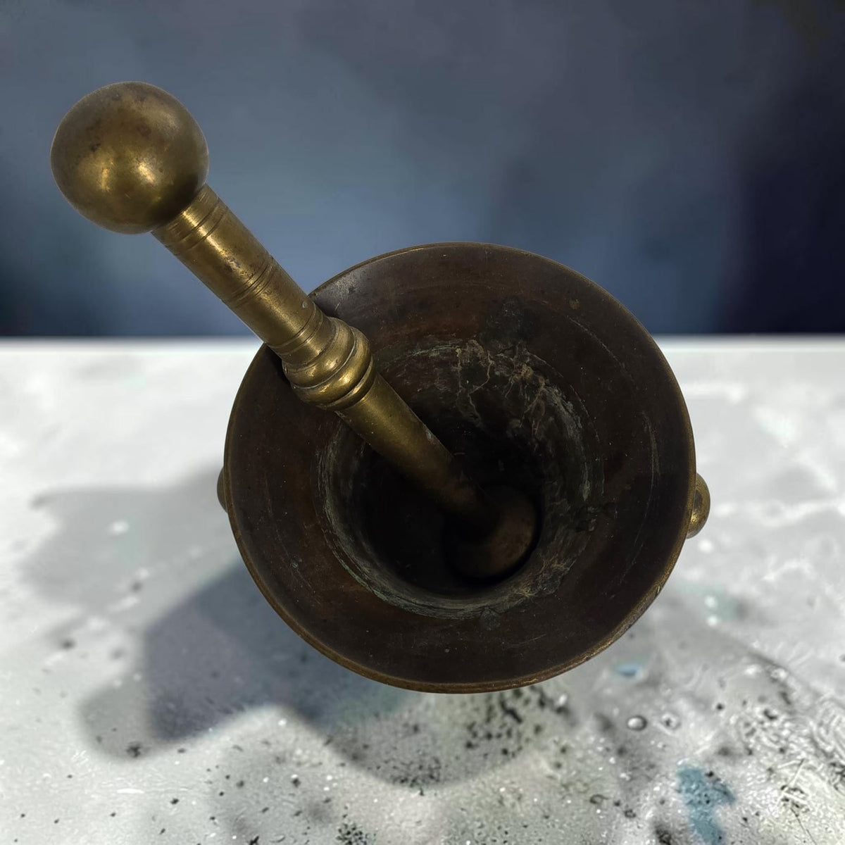 Georgian Bronze Apothecary Mortar & Pestle Set – c. 1780-1810