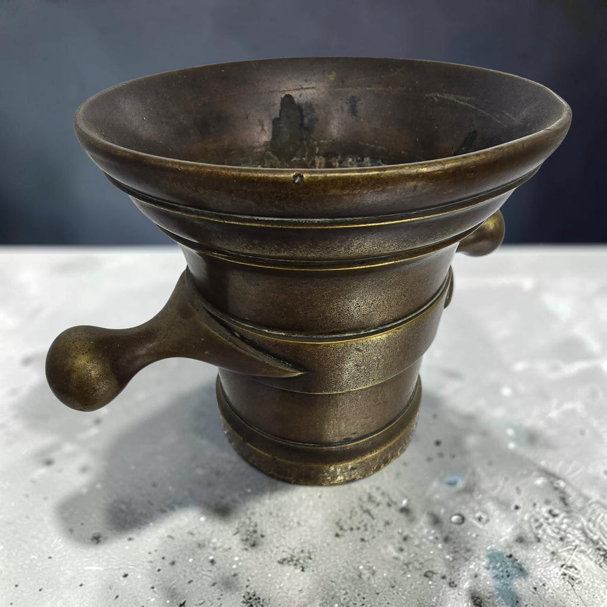 Georgian Bronze Apothecary Mortar & Pestle Set – c. 1780-1810