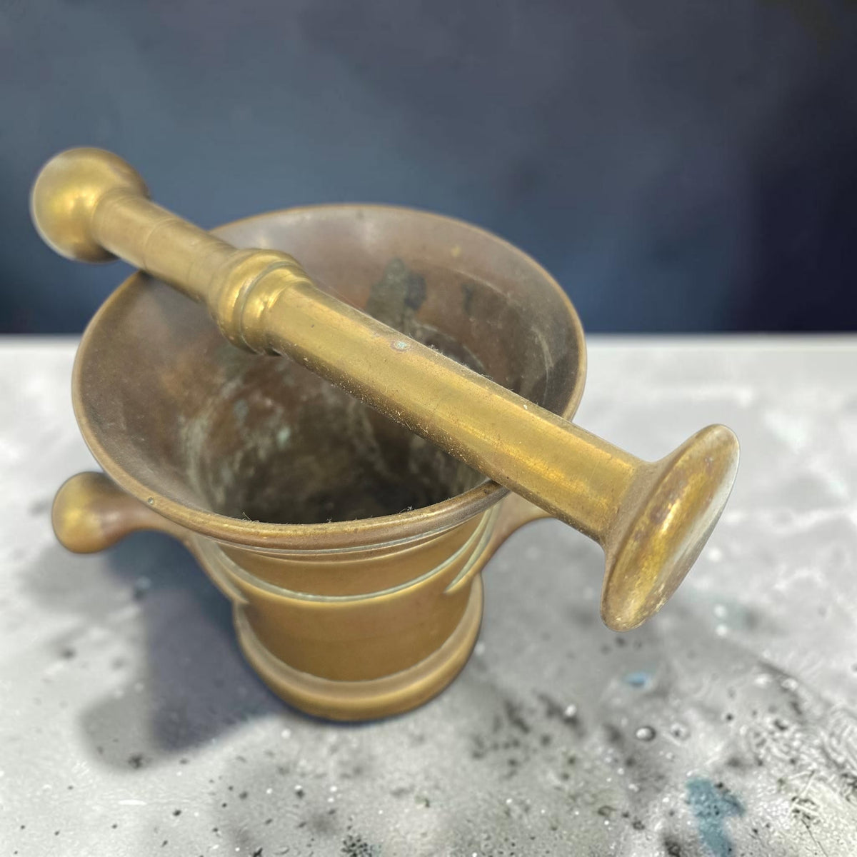 Georgian Bronze Apothecary Mortar & Pestle Set – c. 1780-1810