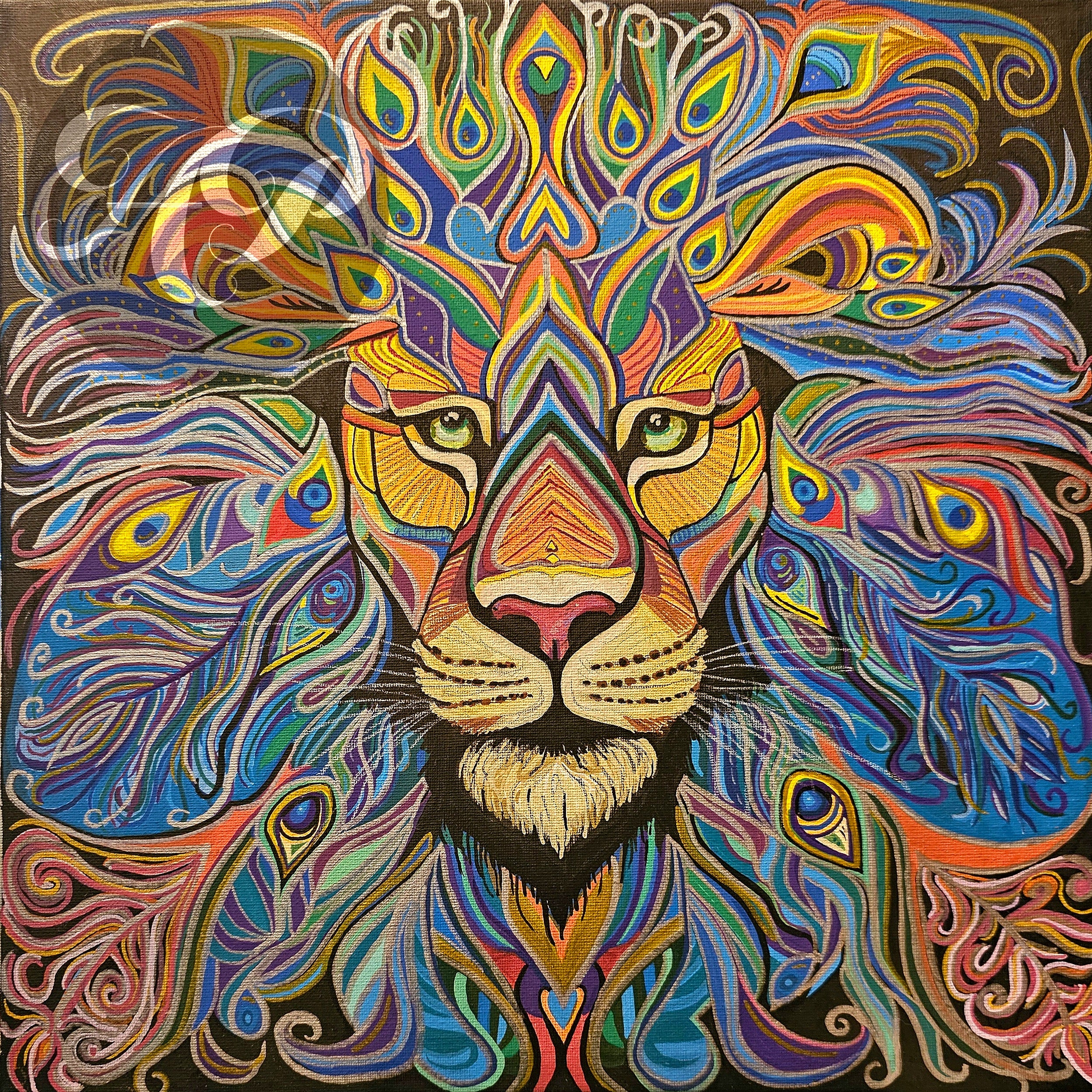 Kaleidolion Original - Multimedia on Canvas