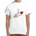 Rocket Man - Ultra Cotton Unisex Crewneck T-shirt | Gildan 2000