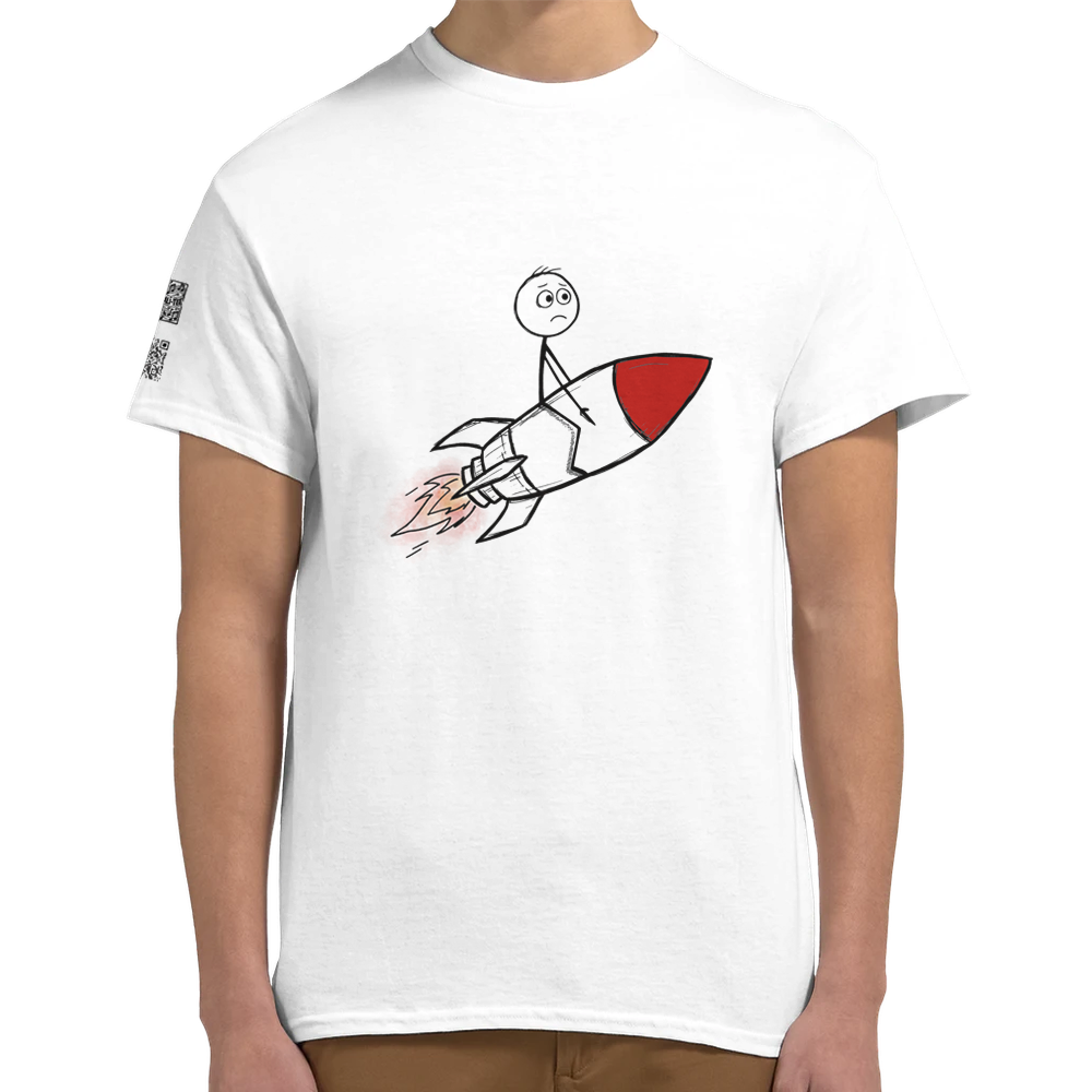 Rocket Man - Ultra Cotton Unisex Crewneck T-shirt | Gildan 2000