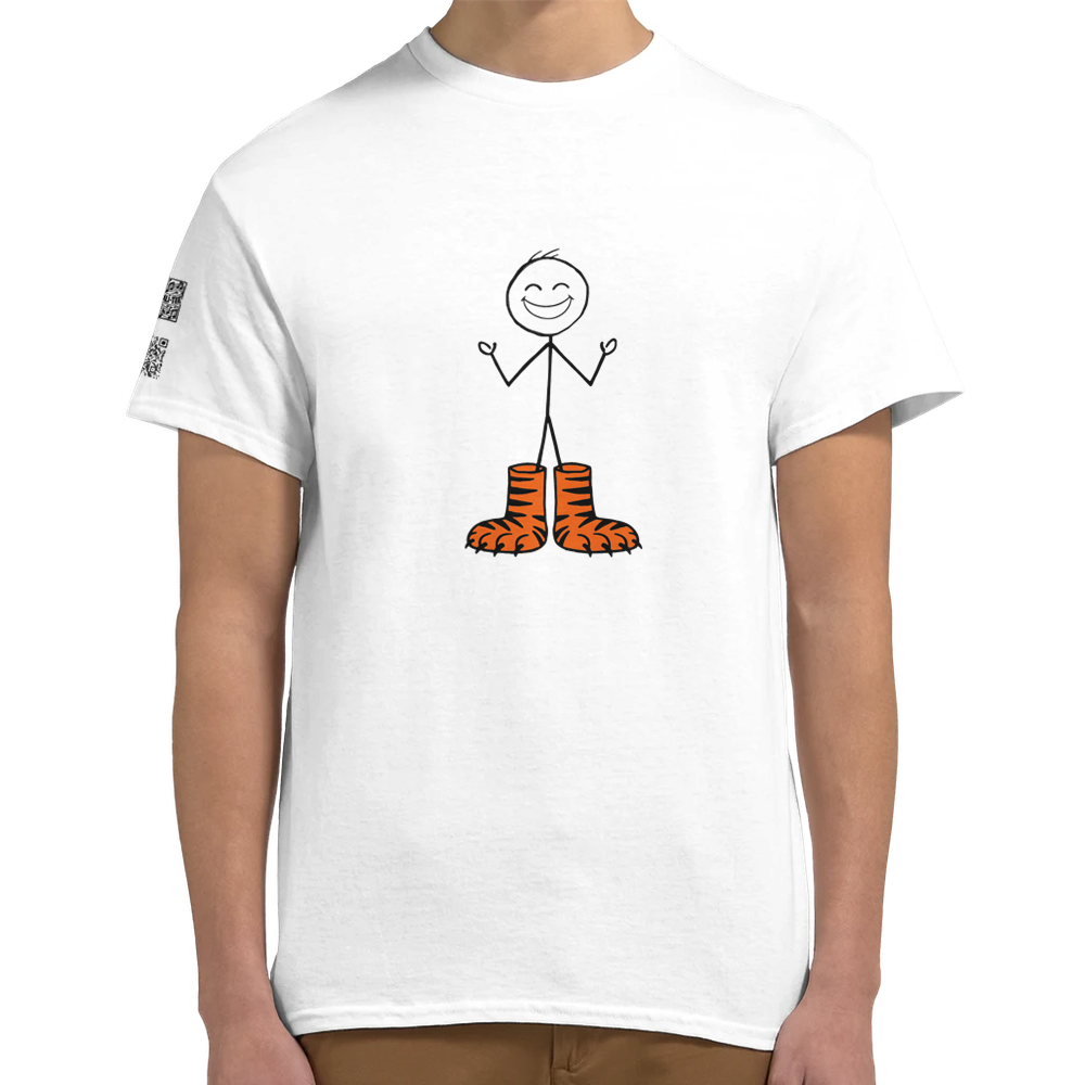 Tiger Feet - Ultra Cotton Unisex Crewneck T-shirt | Gildan 2000