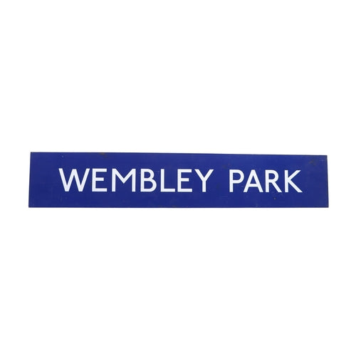 Wembley Park Enamel Sign