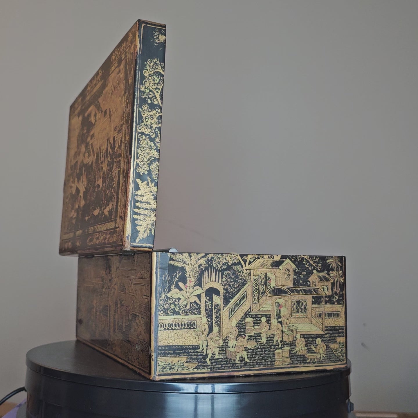 Chinoiserie Tea Caddy