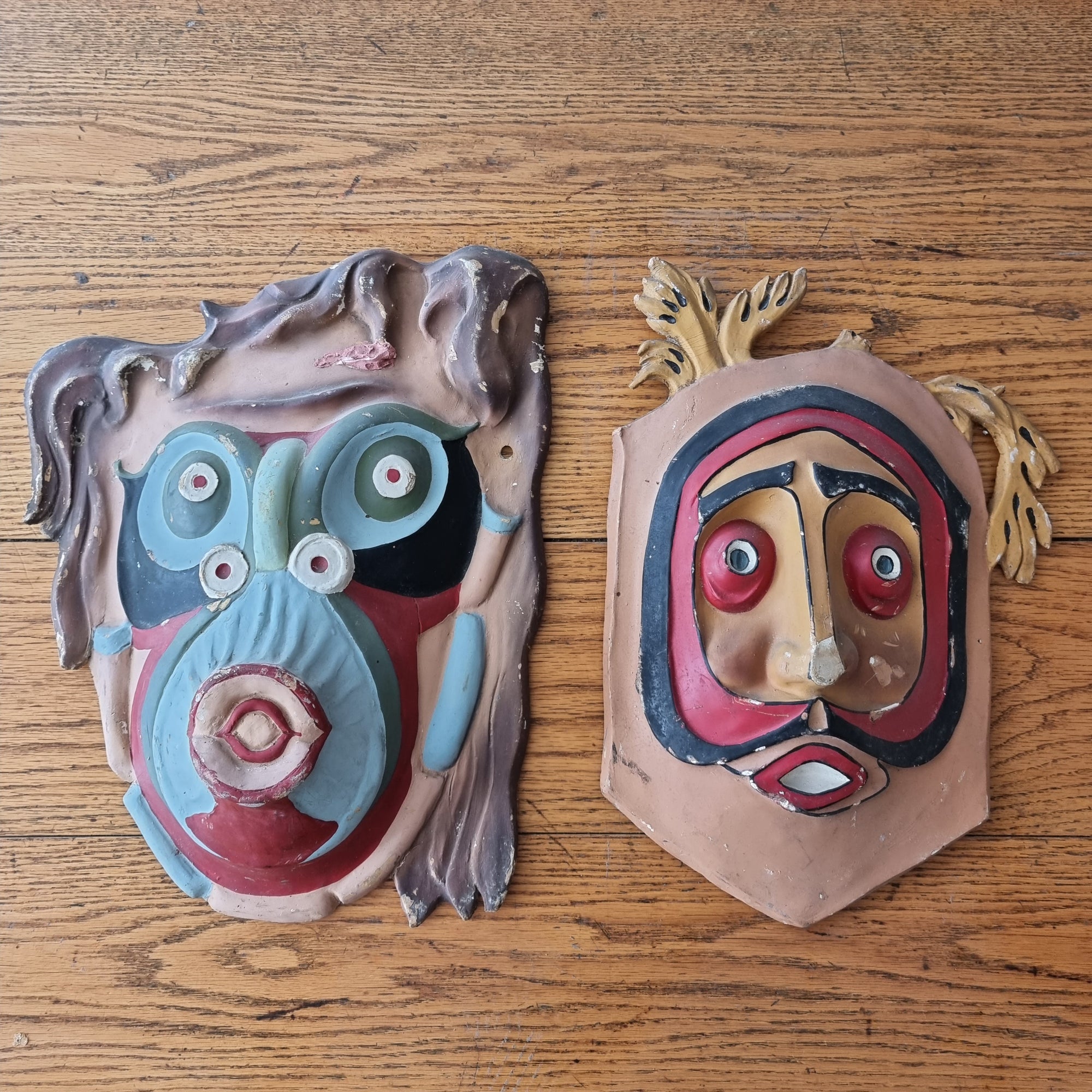 Native American Fairground Masks