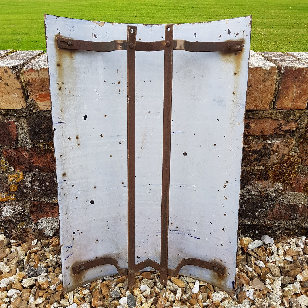 Barber Shop Enamel Sign