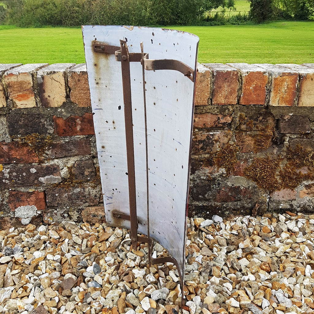 Barber Shop Enamel Sign