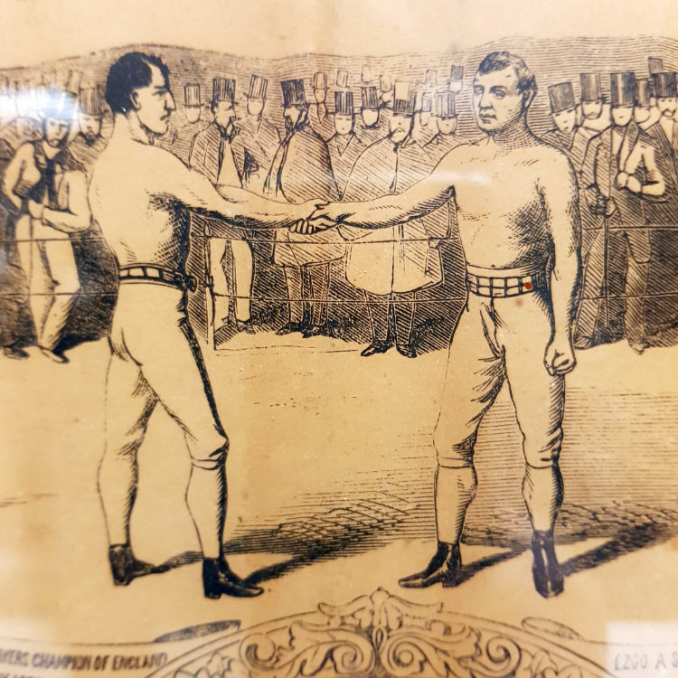19th Century Boxing Poster