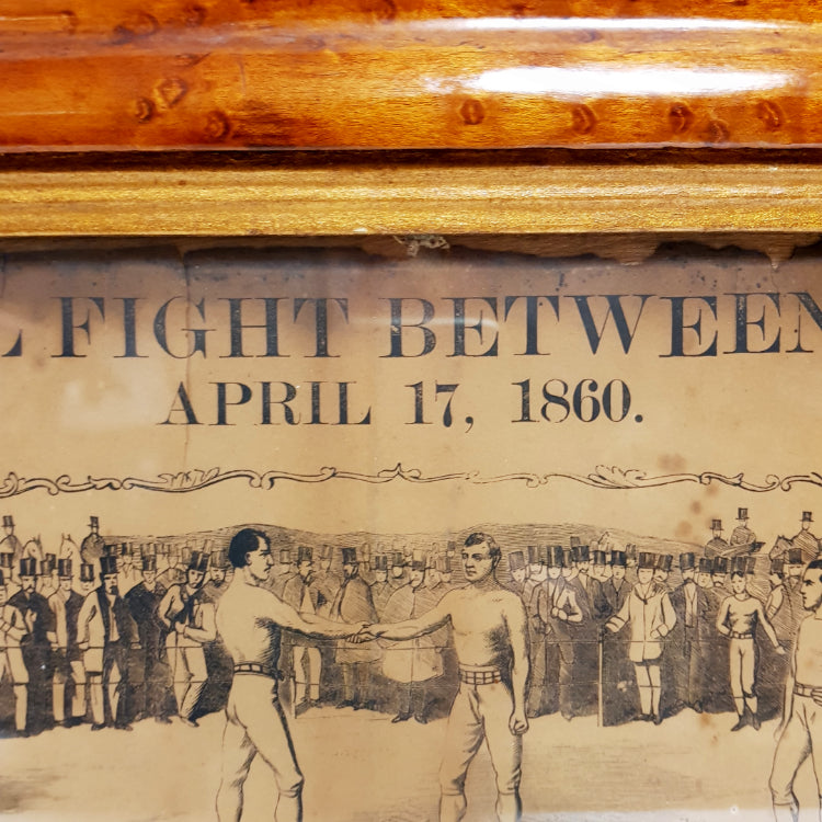 19th Century Boxing Poster