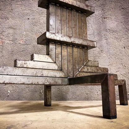 Brutalist Menorah