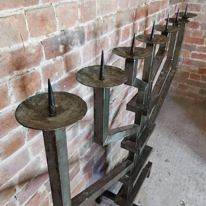 Brutalist Menorah