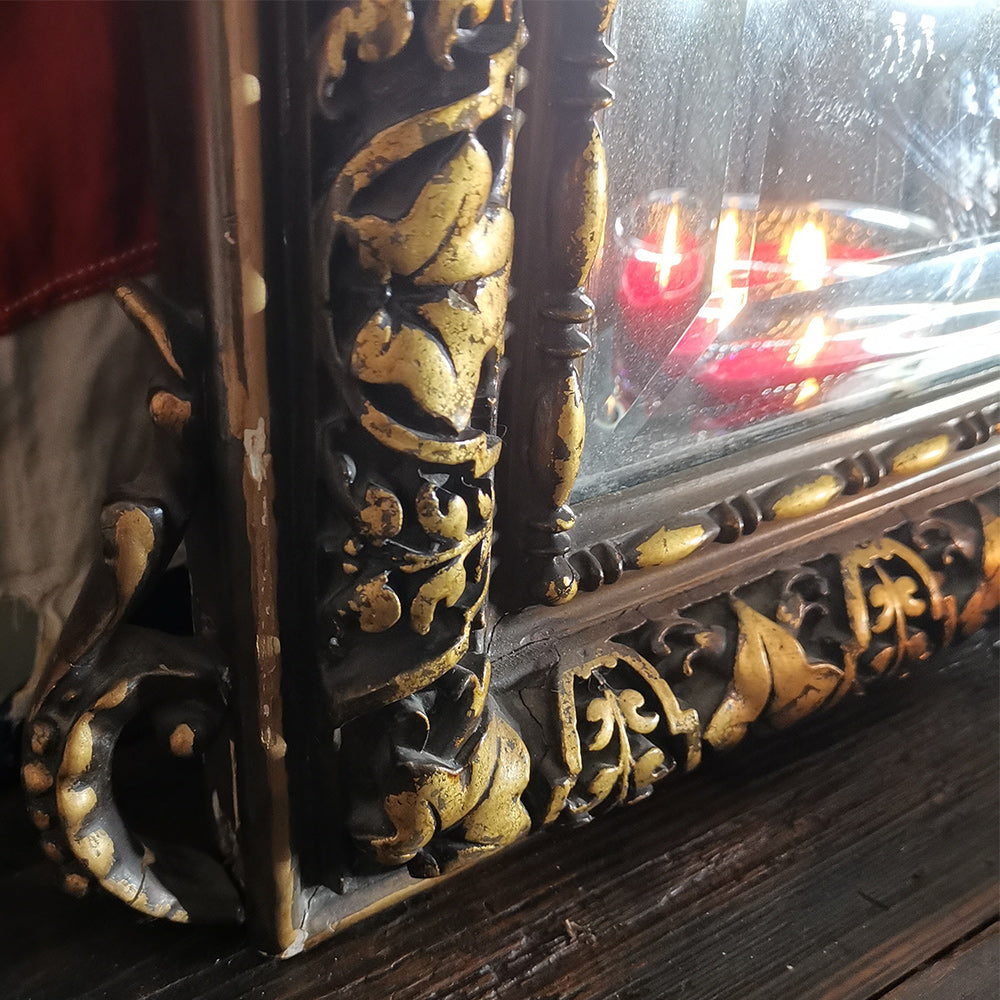 Giltwood & Gesso Cherub Mirror