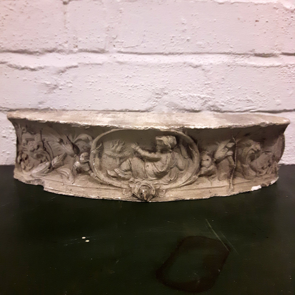 Antique Plaster Relief Plaque